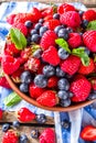 Assorted Fresh Berries Royalty Free Stock Photo