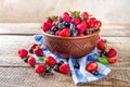 Assorted Fresh Berries Royalty Free Stock Photo