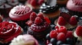 Assorted Gourmet Cupcakes with Elegant Toppings