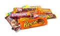 Assorted Hershey's Chocolate Products Royalty Free Stock Photo