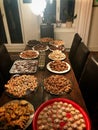 Assorted homemade Christmas cookies