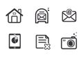 assorted icons. Vector illustration decorative design Royalty Free Stock Photo