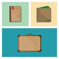 assorted icons. Vector illustration decorative design Royalty Free Stock Photo