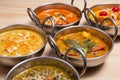 Assorted Indian food set