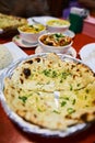 Assorted indian food Royalty Free Stock Photo