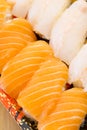 Assorted Japanese sushi Royalty Free Stock Photo