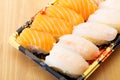 Assorted Japanese sushi Royalty Free Stock Photo