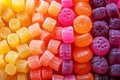 Assorted jelly beans. Colorful image great for backgrounds