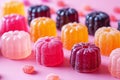 Assorted jelly beans. Colorful image great for backgrounds