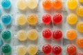 Assorted jelly beans. Colorful image great for backgrounds