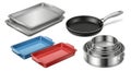 Assorted Kitchen Bakeware Collection Royalty Free Stock Photo