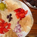 Assorted lebanese plate