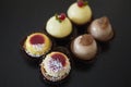 Assorted luxury patisserie