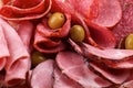 Assorted Meat delicatessen Royalty Free Stock Photo