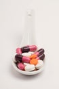 Assorted medicines Royalty Free Stock Photo