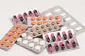 Assorted medicines Royalty Free Stock Photo