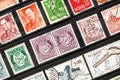 Assorted Norway Postage Stamps in Stock Album