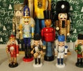 Assorted Nutcrackers, vintage wooden soldier, Christmas tradition