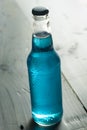 Assorted Organic Blue Craft Sodas Royalty Free Stock Photo
