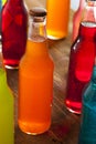 Assorted Organic Craft Orange Soda Royalty Free Stock Photo