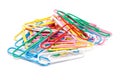 Assorted Paper Clips Royalty Free Stock Photo