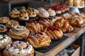 Assorted Pastries Displayed on a Table