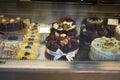 Assorted patisserie window