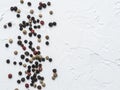 Assorted peppercorns