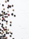 Assorted peppercorns