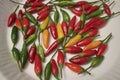 Assorted peppers Royalty Free Stock Photo