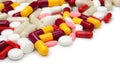 Assorted pills Royalty Free Stock Photo