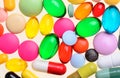 Assorted pills Royalty Free Stock Photo