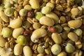 Assorted Raw Sprouted Beans Legumes Royalty Free Stock Photo