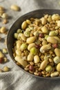 Assorted Raw Sprouted Beans Legumes Royalty Free Stock Photo