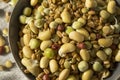 Assorted Raw Sprouted Beans Legumes Royalty Free Stock Photo