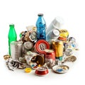 Assorted Recyclable Waste Royalty Free Stock Photo