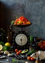 Assorted ripe vegetables Royalty Free Stock Photo