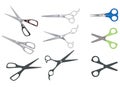 Assorted Scissors Royalty Free Stock Photo