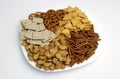Assorted snacks Royalty Free Stock Photo