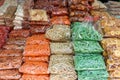 Assorted snacks at market in Mexico City Royalty Free Stock Photo