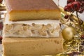 Assorted spanish nougat Royalty Free Stock Photo