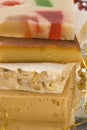 Assorted spanish nougat Royalty Free Stock Photo