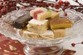 Assorted spanish nougat Royalty Free Stock Photo