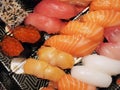 Assorted sushi Royalty Free Stock Photo
