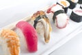 Assorted Sushi Platter Royalty Free Stock Photo