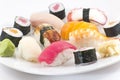 Assorted Sushi Platter Royalty Free Stock Photo