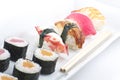 Assorted Sushi Platter Royalty Free Stock Photo