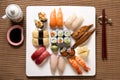 Assorted Sushi Royalty Free Stock Photo