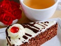 Assorted sweet donuts. Shallow DOF Royalty Free Stock Photo