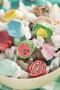 Assorted Sweet Saltwater Taffy Royalty Free Stock Photo